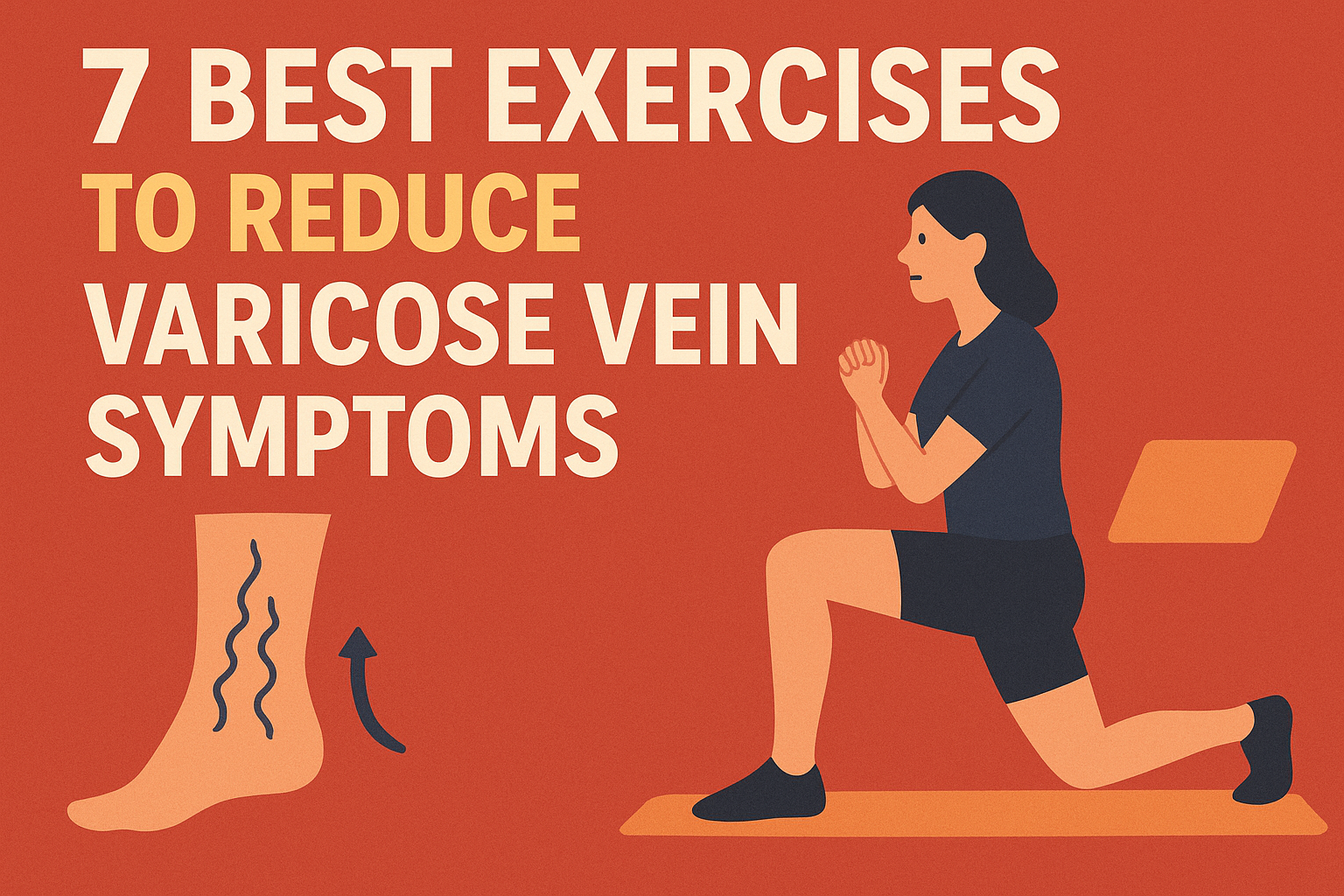 7 Best Exercises to Reduce Varicose Vein Symptoms